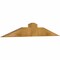 Ekena Millwork Portland Rough Sawn Timber Gable Bracket, Western Red Cedar, 36"W x 6"H x 2"D x 4"F, 4/12 Pitch GBW036X06X0204POR00RWR - alternate 3